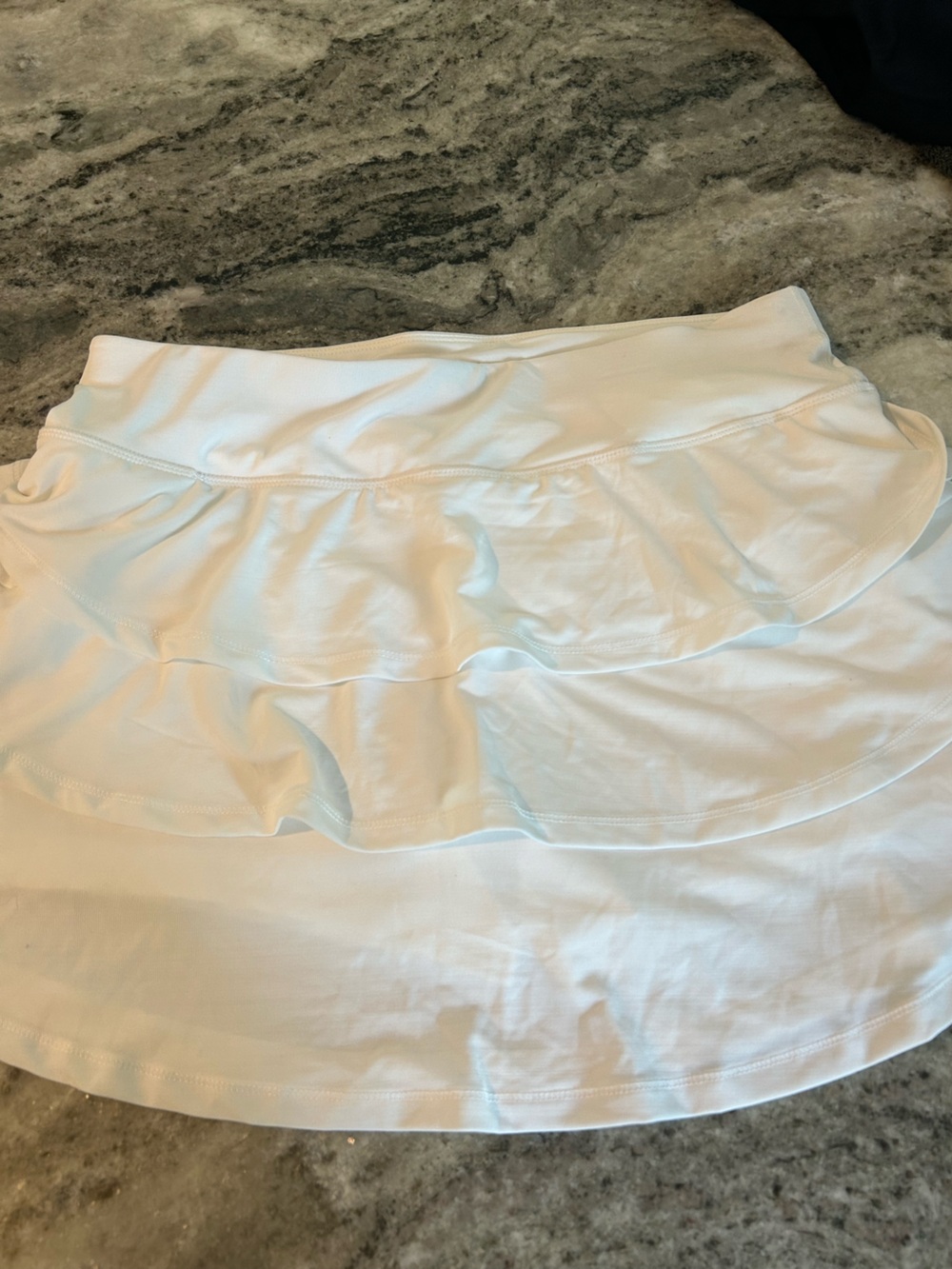 Calcin klein performance skirt White Ruffled Women’s Skirt medium